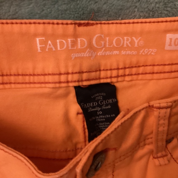 NEW Women’s Faded Glory Capris Capri Size 10 - Picture 5 of 7